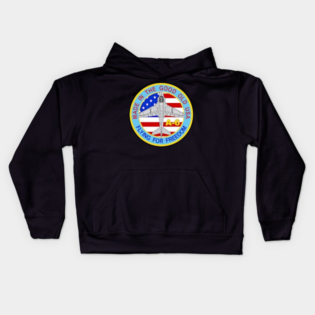 A-6 Intruder Patch Kids Hoodie by MBK